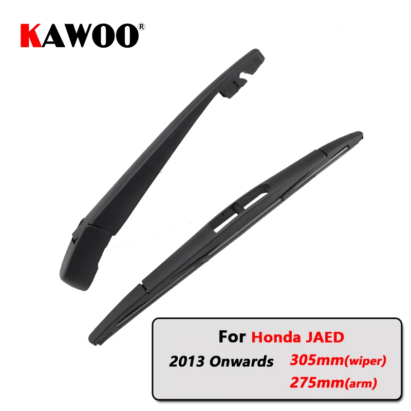 KAWOO Car Rear Wiper Blade Blades Back Window Wipers Arm For Honda JAED