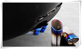 

HOT Car-Styling Muffler Tail Pipe Sticker For VW golf 6 golf 7 MK6 1.4T MK 7 1.4 GTI JETTA Scirocco Sagitar 1.4T TSI Accessories