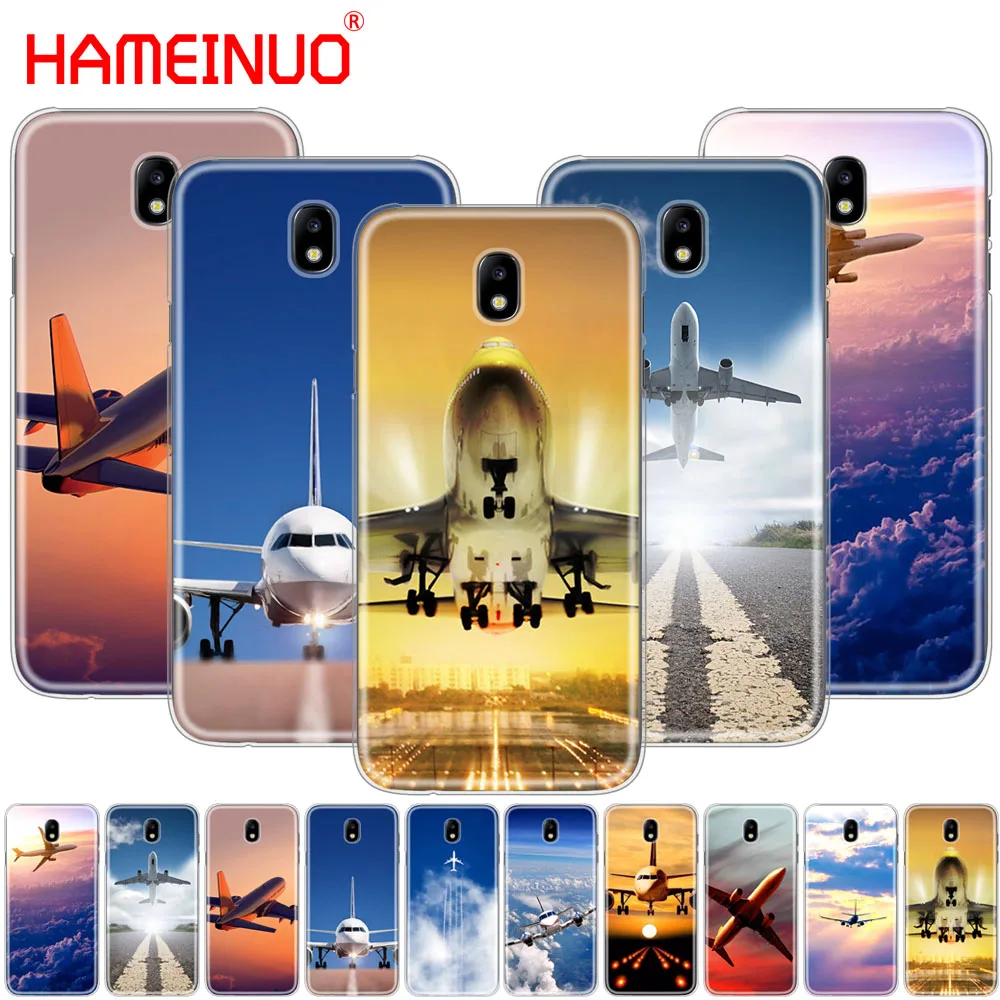 HAMEINUO Aircraft Airplane fly travel cloud Sky cover case for Samsung Galaxy J3 J5 J7 2017 J527 J727 J327 J330 J530 J730 PRO | Мобильные