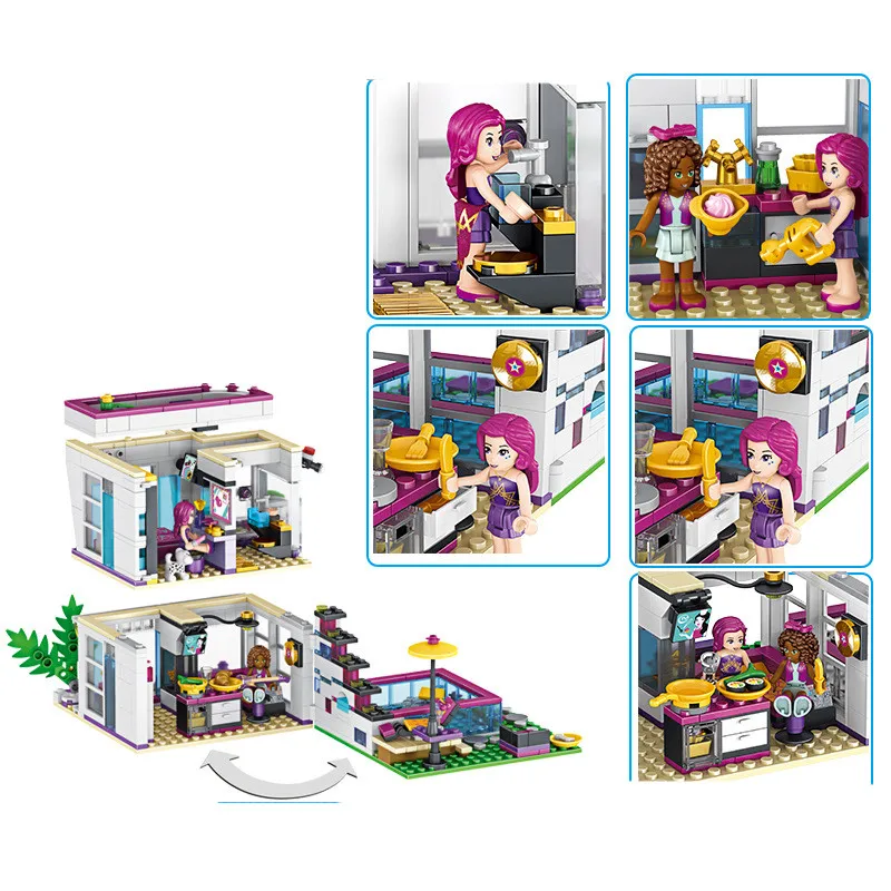 Jkela-Friends-Livi-s-Pop-Star-House-Compatible-With-Building-Block-Set-Andrea-Brick-Toy (1)