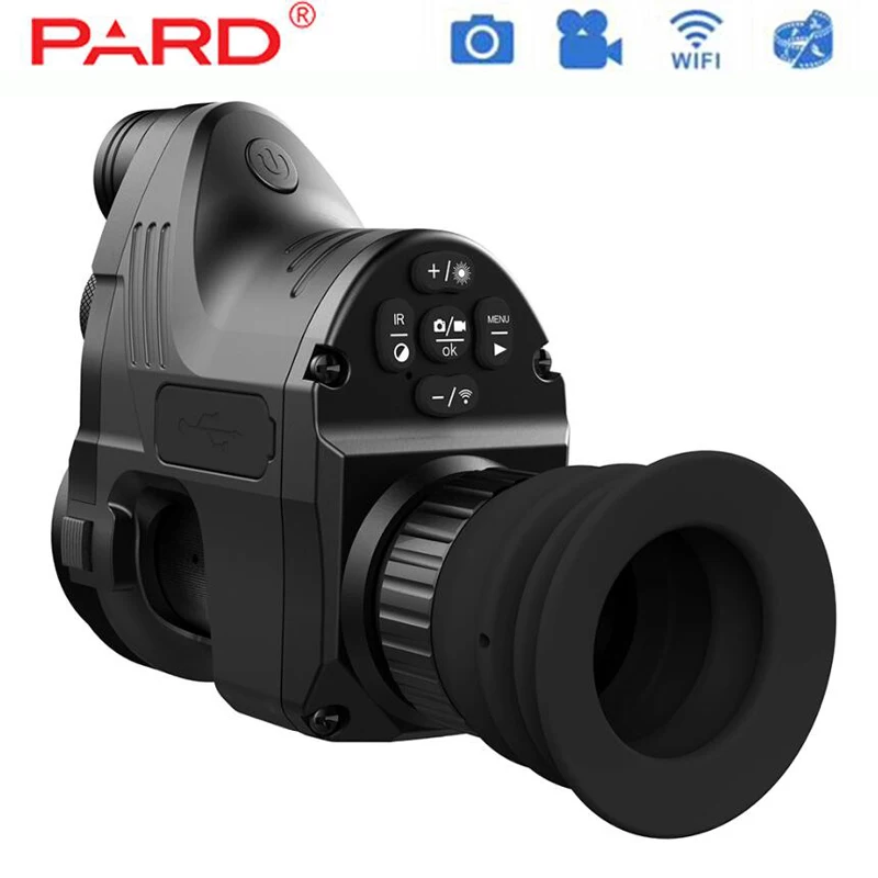 PARD NV007 охотничий цифровой прицел ночного видения Оптика с Wifi приложение 200 м