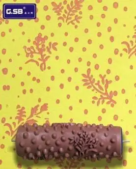 Diy 6 Zoll Weichen Gummi Walze Muster 150mm Holzmaserung Wand Farbroller Werkzeuge Gr 13 Paint Roller Tool Rubber Pattern Rollerrubber Roller Aliexpress