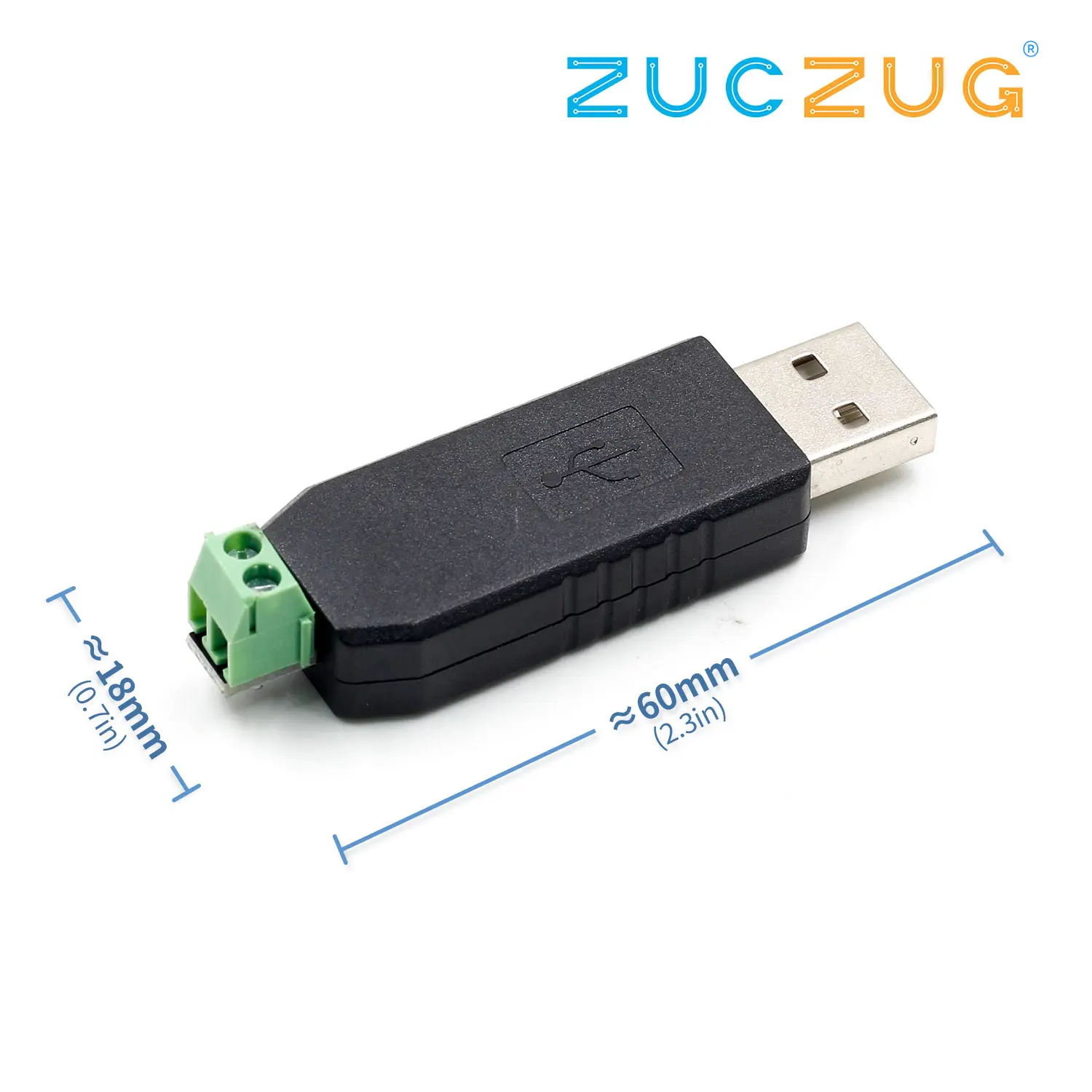 Переходник с USB на RS485 485 поддержкой Win7 XP Vista Linux Mac OS WinCE5.0 | Электронные компоненты и