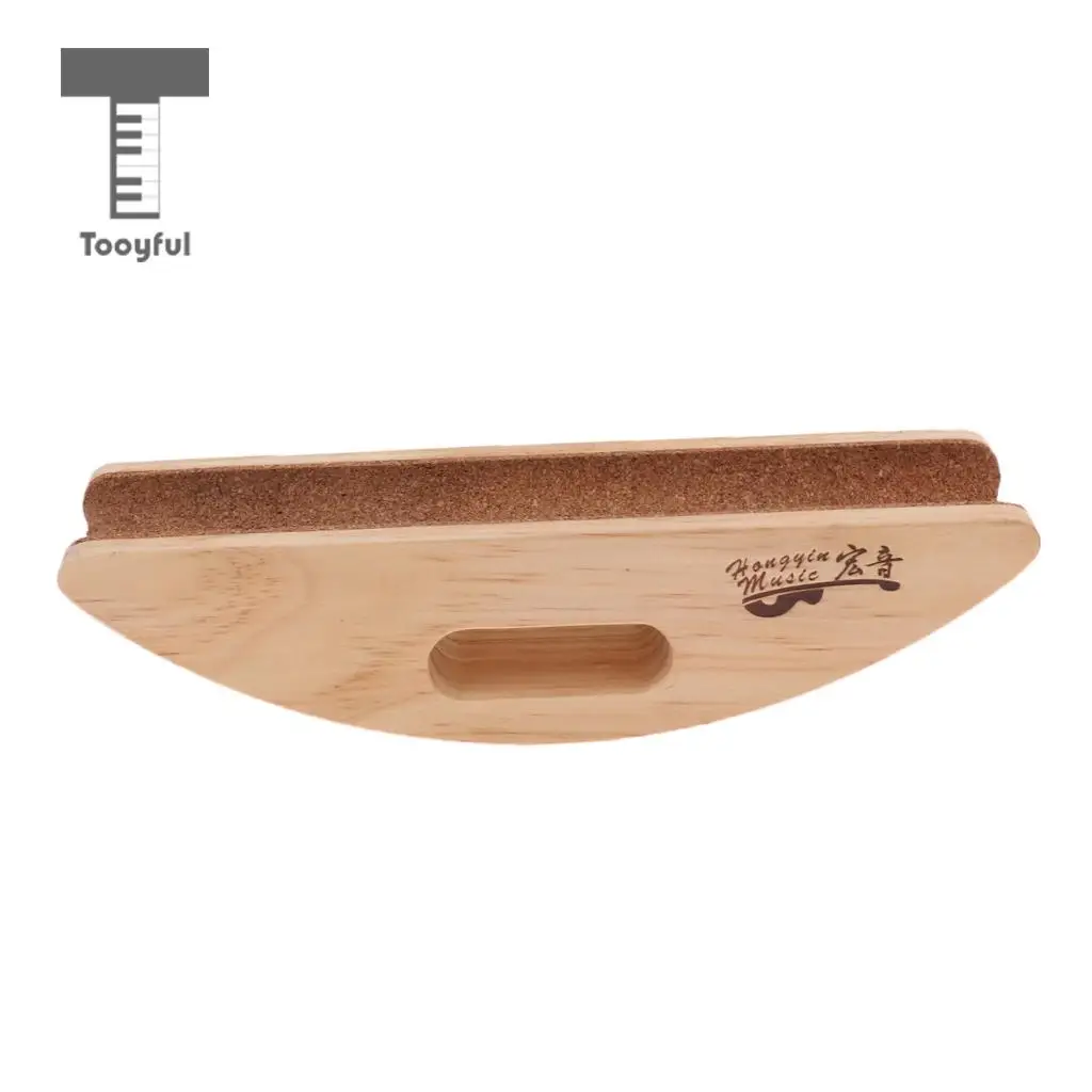 Tooyful Wooden Guitar Neck Rest Support Pillow Musical Instrument Replacement Parts