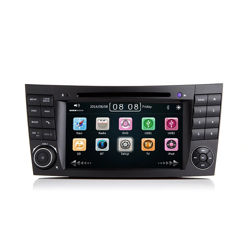 2 din Car Radio GPS Navigation DVD Player FM AUX for Mercedes Benz W211 W463 CLS W219 Autoradio for CLK W209 GPS Navi