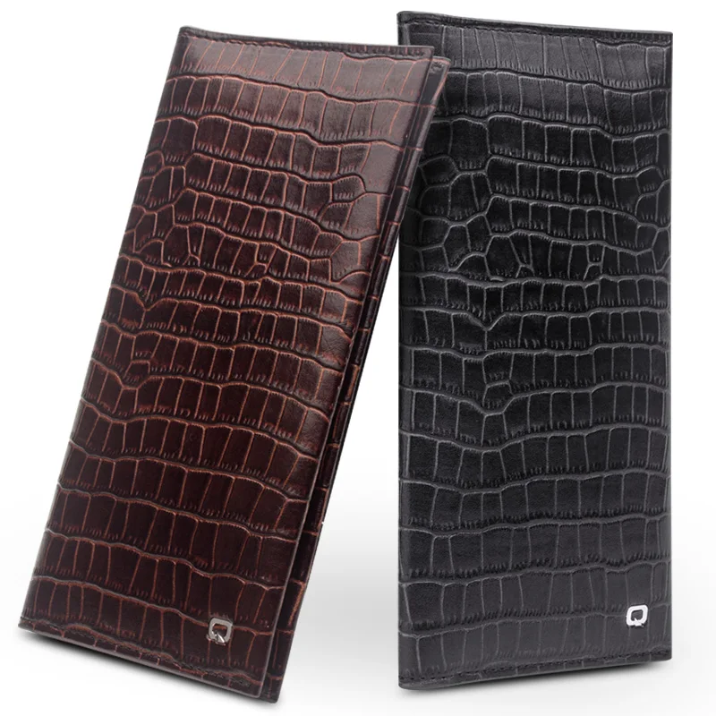 

Qialino Real Genuine Leather Case for Iphone 7 / 7 plus case for Iphone 6 / 6 plus Wallet Pouch Wallet Card Slot Phone Bag