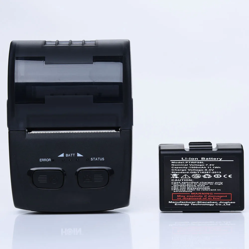 H200 принтер Портативный мини Размеры 58 мм печать Ширина Bluetooth WI-FI USB безобрывный Порты опционально