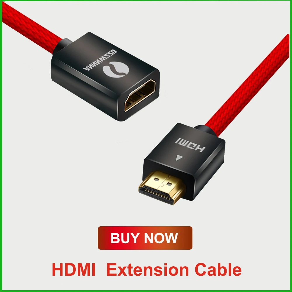 Кабель HDMI Male-Female 1 м 2 м 3 м 5 м VCE 3D и 4 к высокоскоростной Удлинительный кабель, HDMI с Ethernet, поддерживает Реверсивный звуковой канал