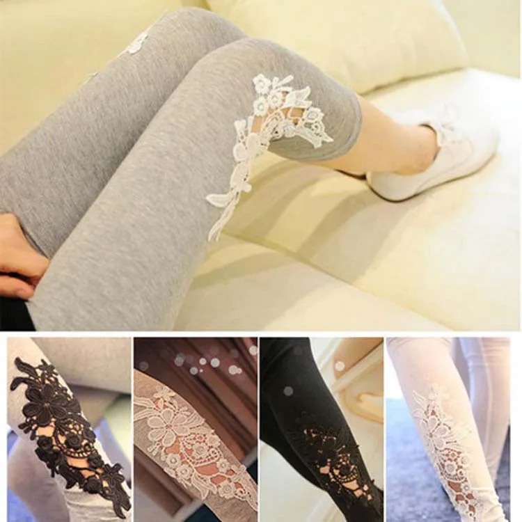 

Maternity Leggings For Summer Women Korean Fashion Floral Style Three quater design