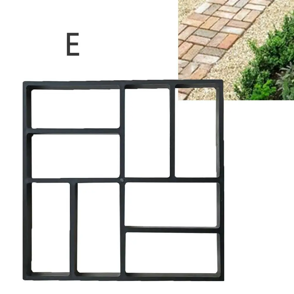 Для сада, сделай сам, пластиковая дорожка, модель тротуара, бетон, шаговый камень, цемент, форма, кирпич, дорожка, глина, тротуар, форма