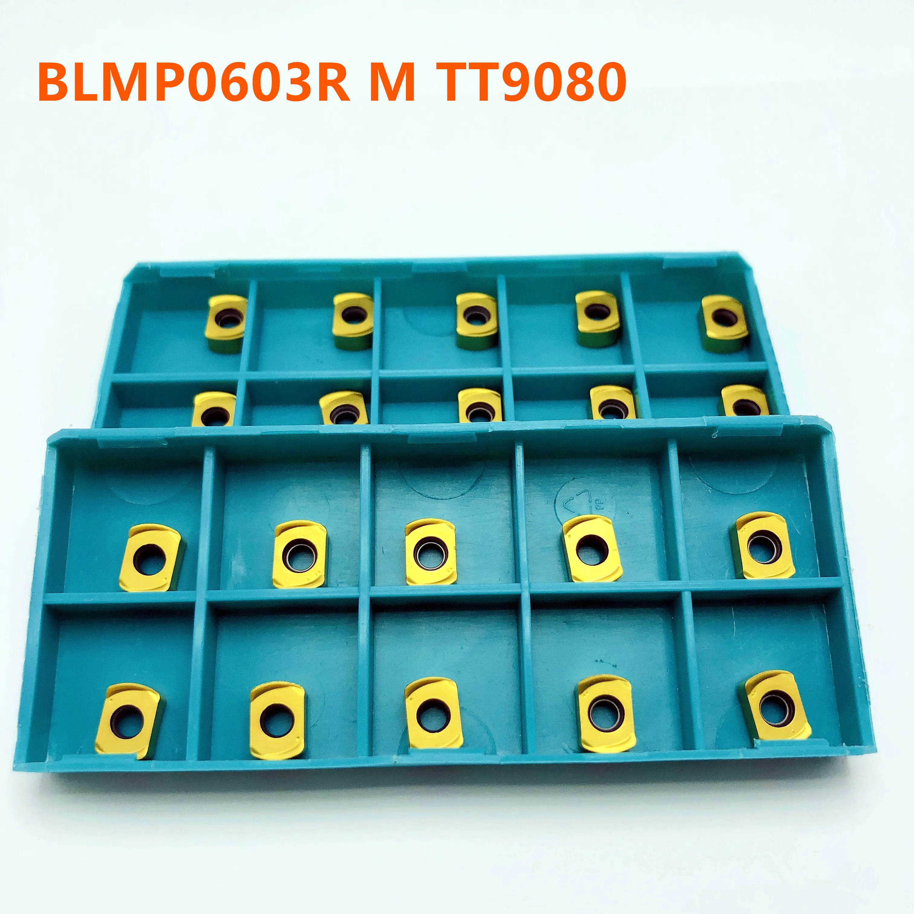 

100PCS Turning Tools BLMP0603R M TT9080 Carbide Insert Milling Tools BLMP 0603R Internal Turning and Milling Inserts