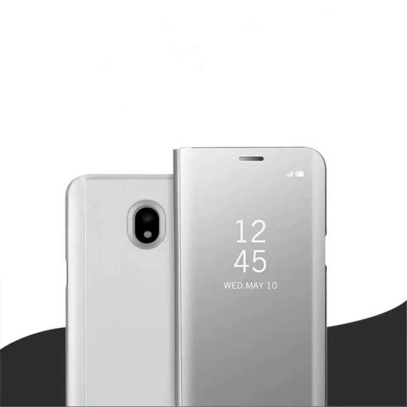 Чехол для телефона Samsung j5 j7 pro 2017 SM J730FM роскошный зеркальный флип чехол с