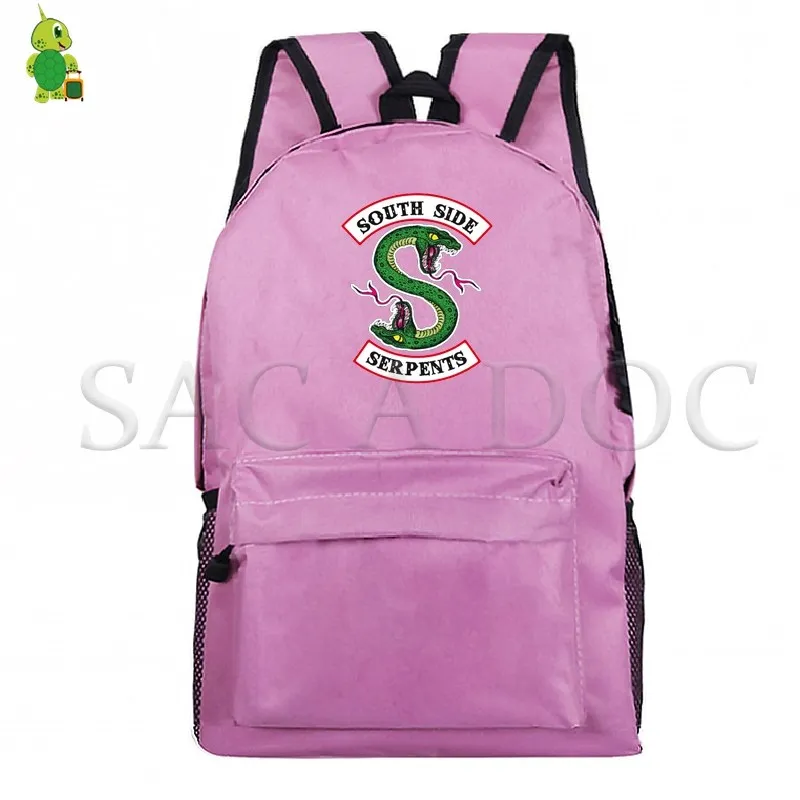 Ривердейл, южная сторона, модный рюкзак, школьные сумки для подростков, женщин, мужчин, рюкзак для ноутбука, детские сумки для книг, повседневный рюкзак для путешествий - Цвет: 5