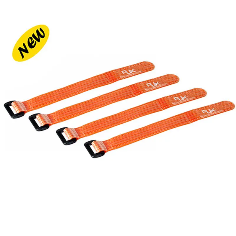

4pcs Fiber High Strength Battery Straps Orange 200x20mmx4pcs For Helicopter RC Multirotor FPV Quadcopter Racing Drone Spare Part