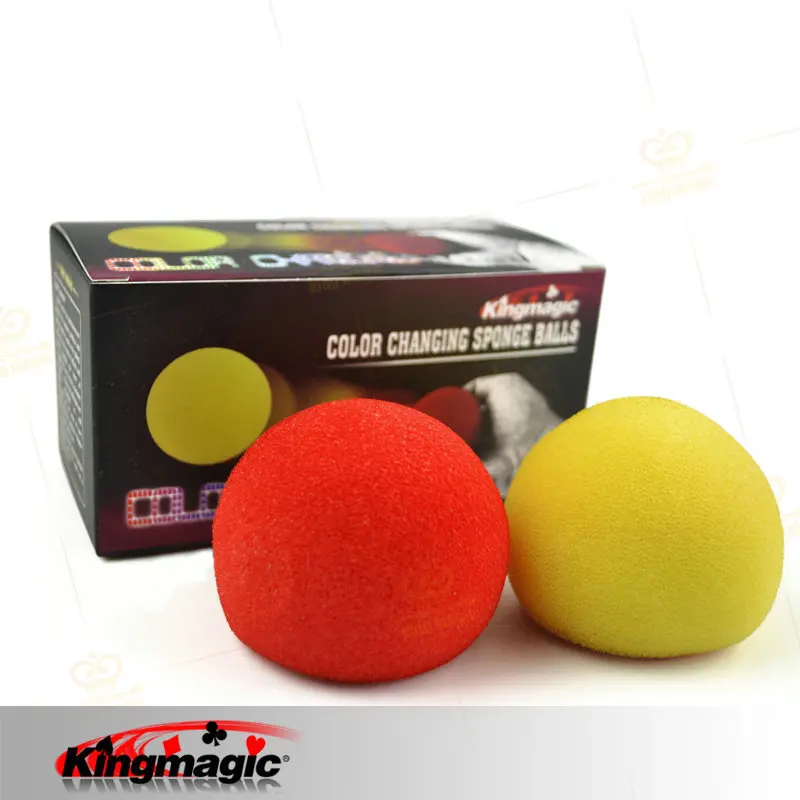 High Quality Colour Changing Sponge Balls King Magic Props Funny Ball Toys Magia Tricks Free Shipping | Игрушки и хобби