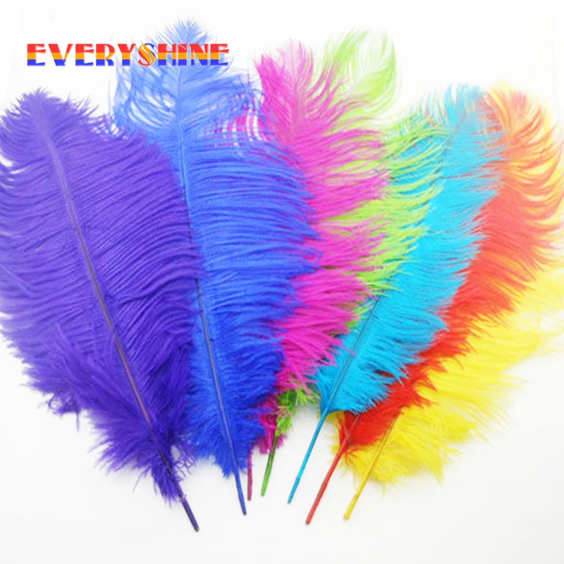 Feather for Sale 12x High Quality Fluffy Colorful Ostrich Plumes