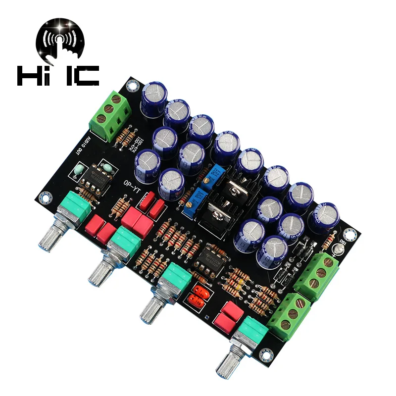 Бесплатная доставка NE5532 HIFI предусилитель тональная плата с высоким средним