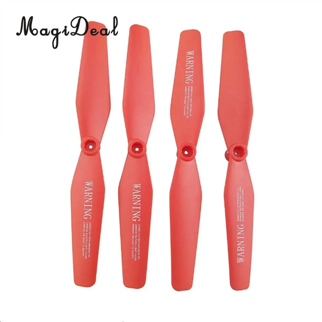 MagiDeal 4Pcs RC Quadcopter Parts Propeller Prop for VISUO XS809 XS809W XS809HW 8807 RC Helicopter Model Protective Protector
