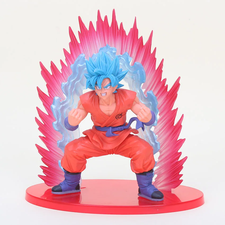 20cm SSGSS Dragon Ball super craneking Cho Shin Gi Den Super Saiyan God