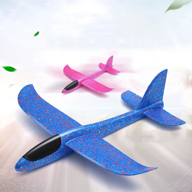 Children Toy Hand Throw Airplane Kid Outdoor Sport EPP Flying Glider Model Large Foam Aircraft Resistant Breakout Plane T0707 (7)