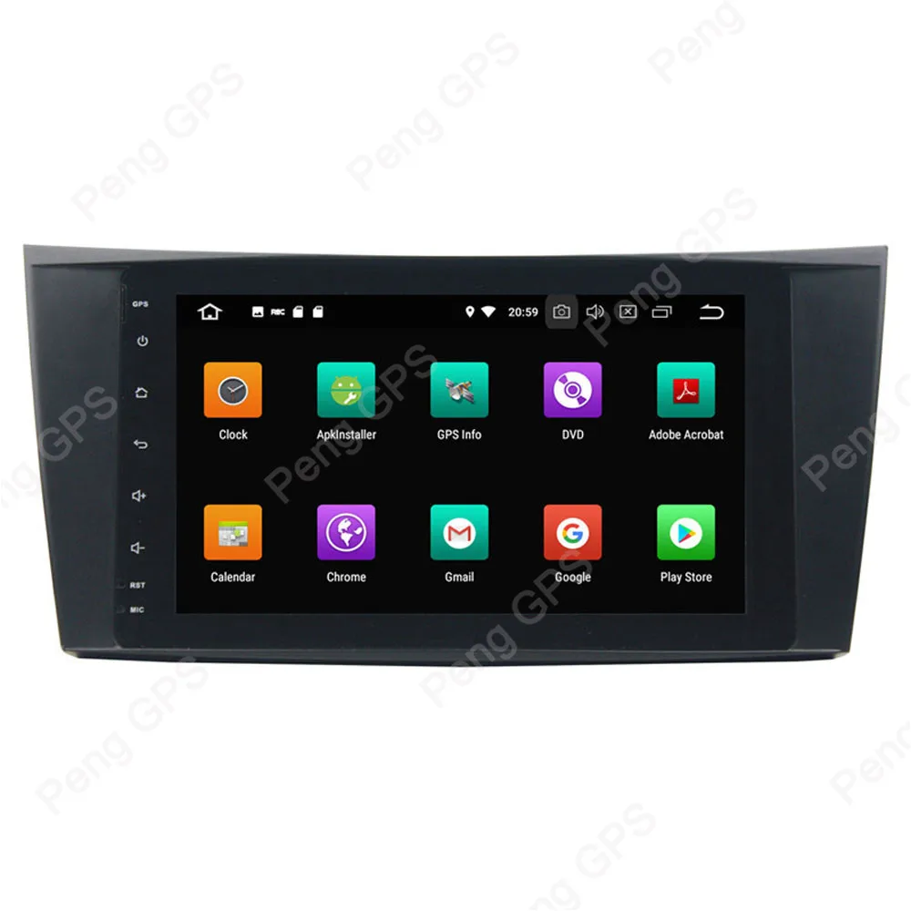 Perfect Octa Core DVD Player Android 8.0 Car Radio for Benz E-Class CLS W219 W211 W463 GPS Navigation IPS Screen 1024*600 Auto Headunit 1