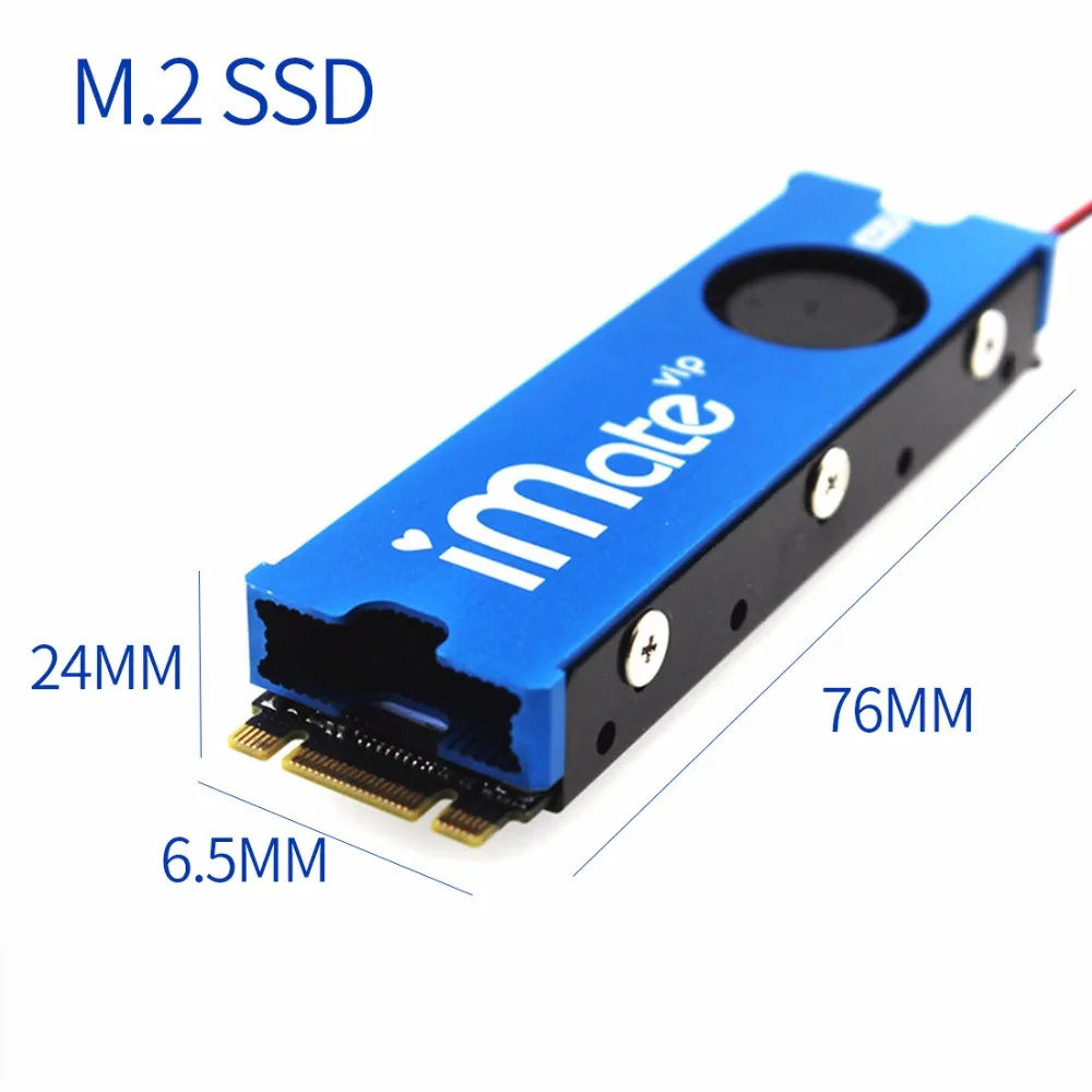JEYI охлаждающий имитационный вентилятор Warship для NVME NGFF M.2 радиатор SSD лист из