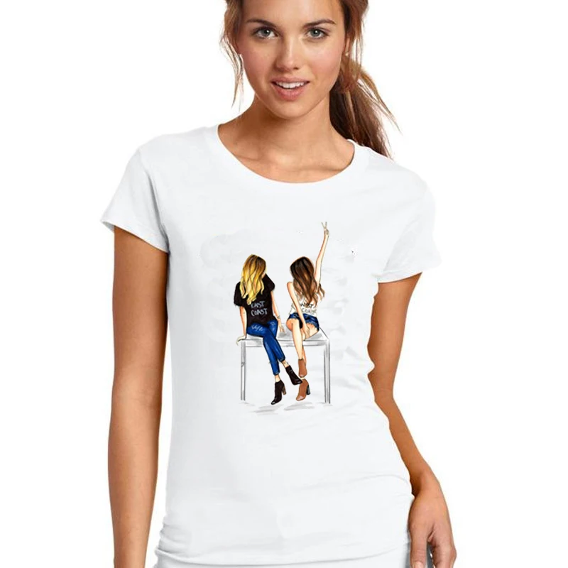 

Designer t shirt for women top brand summer top better with friend Cartoon cute streetwear Tee Shirt vintage t shirt Printting