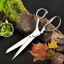 MA LANG 10 дюймов профессиональные портновские ножницы из нержавеющей стали острые сверхпрочные кожаные ножницы швейные ножницы