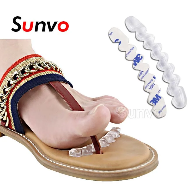 

2Pcs Non-slip Insoles Sticker for High Heels Flip Flop Sandals Silicone Women Elegant Self-adhesive Foot Patch Gel Forefoot Pad