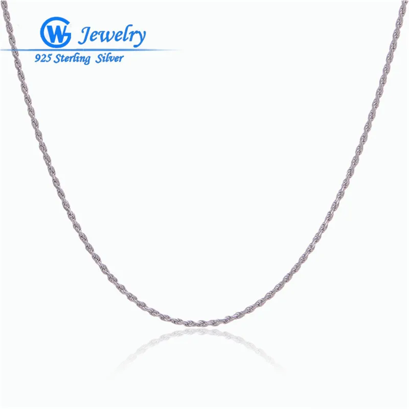 chains bulk 16" 18" 20" Genuine silver 925 necklace chain pieces for