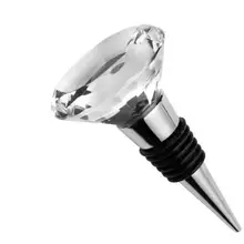 Лидер продаж 50 шт. твердый кристалл класса красное вино бутылки Фиксаторы многоразовые свадебной вечеринки подарок