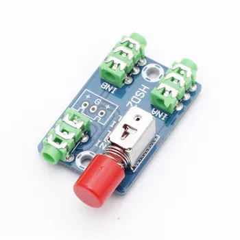 

5PCS Audio Switching Board 3.5mm A / B Audio Input Block Optional Select Output Type Module
