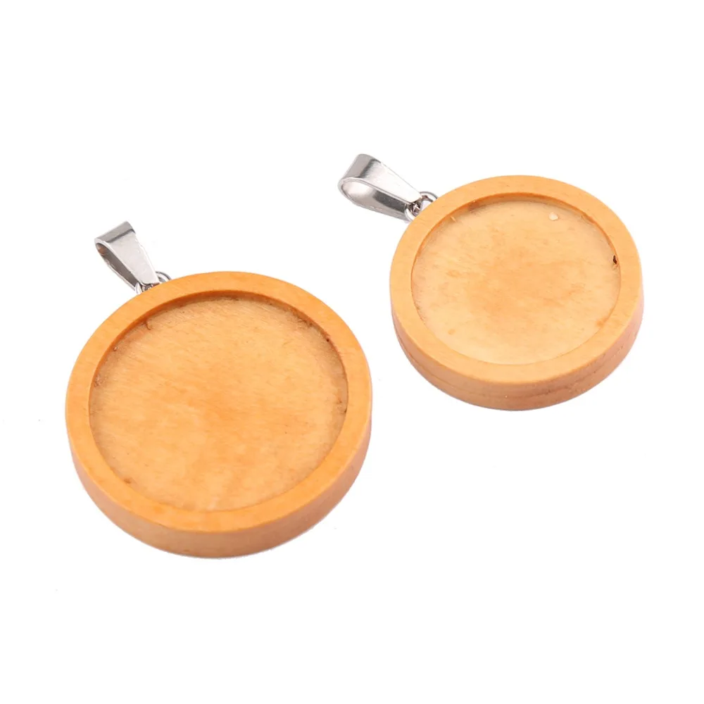 20pcs 12mm Smooth Round Cabochon Base Cameo Setting Pendant Tray Jewelry Making
