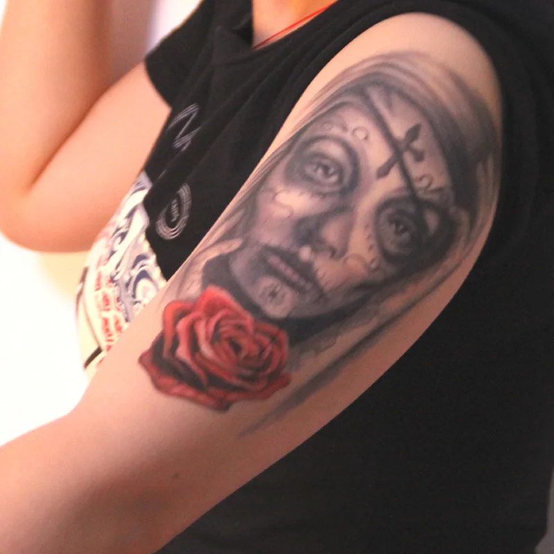 Temporaire Tatouage Autocollants étanche Bras Femmes