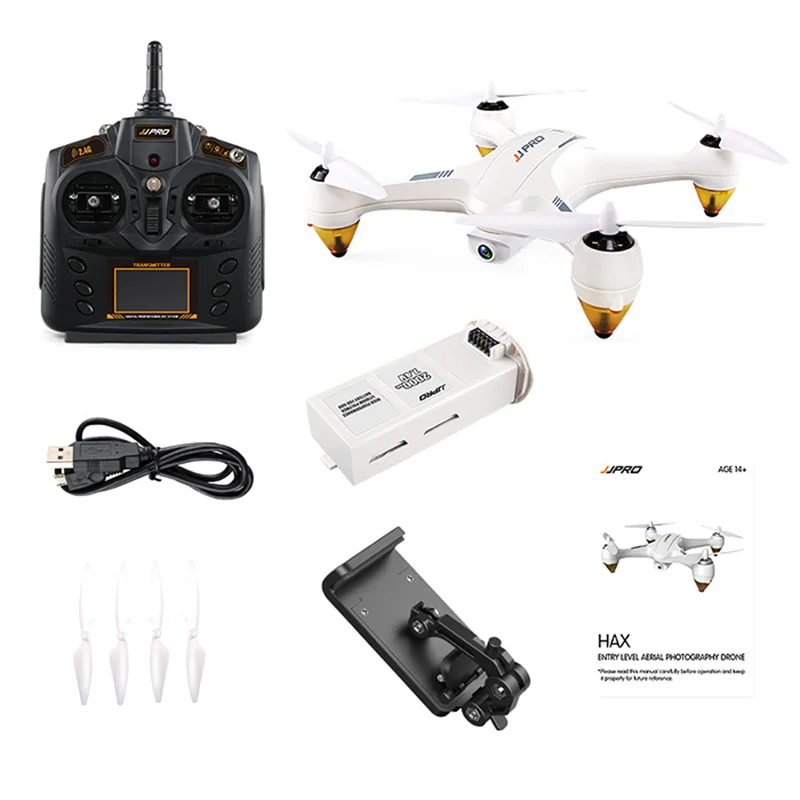 JJRC JJPRO X3 gps бесщеточный RC камеры Drone RTF Wi Fi FPV 1080P FULL HD/Headless режим/Indoor высота Удержание