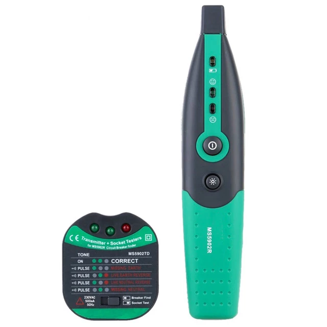 MS5902 Circuit Breaker Finder Socket Tester Finder Wire Cable Tracker