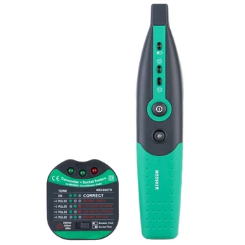 

MS5902 Circuit Breaker Finder Socket Tester Finder Wire Cable Tracker Instruction Automatic Electric Test Tecrep Meter 220V EU