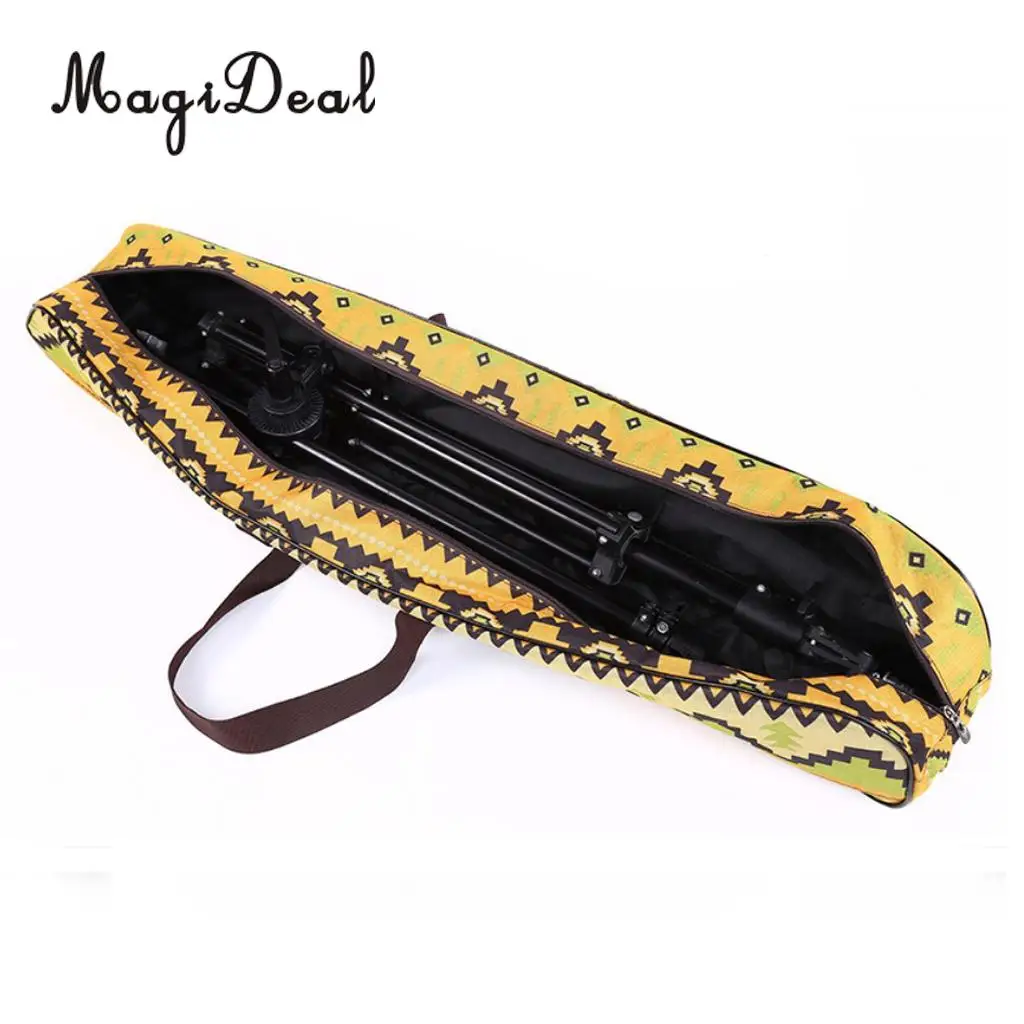 Canopy Tent Pole Rod Trekking Stick Storage Bag Canopy Fishing Rod Protection Carrier Pouch with Chinese Traditional Pattern