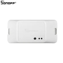 SONOFF RFR3 Умный дом wifi RM 433 Mhz 10A 100-240 V DIY умный RF переключатель управления Ewelink приложение Совместимо с Alexa Google Home