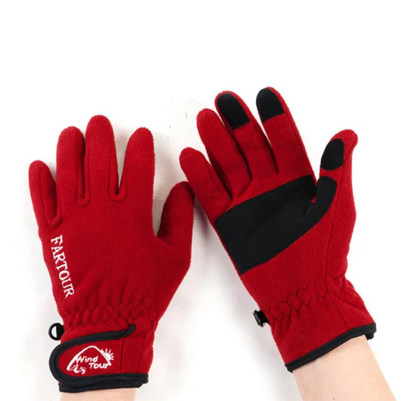 CKAHSBI теплые ветрозащитные сенсорные лыжные перчатки, рукавицы флис Открытый Велоспорт Лыжный спорт перчатки для верховой езды спортивные перчатки для вождения