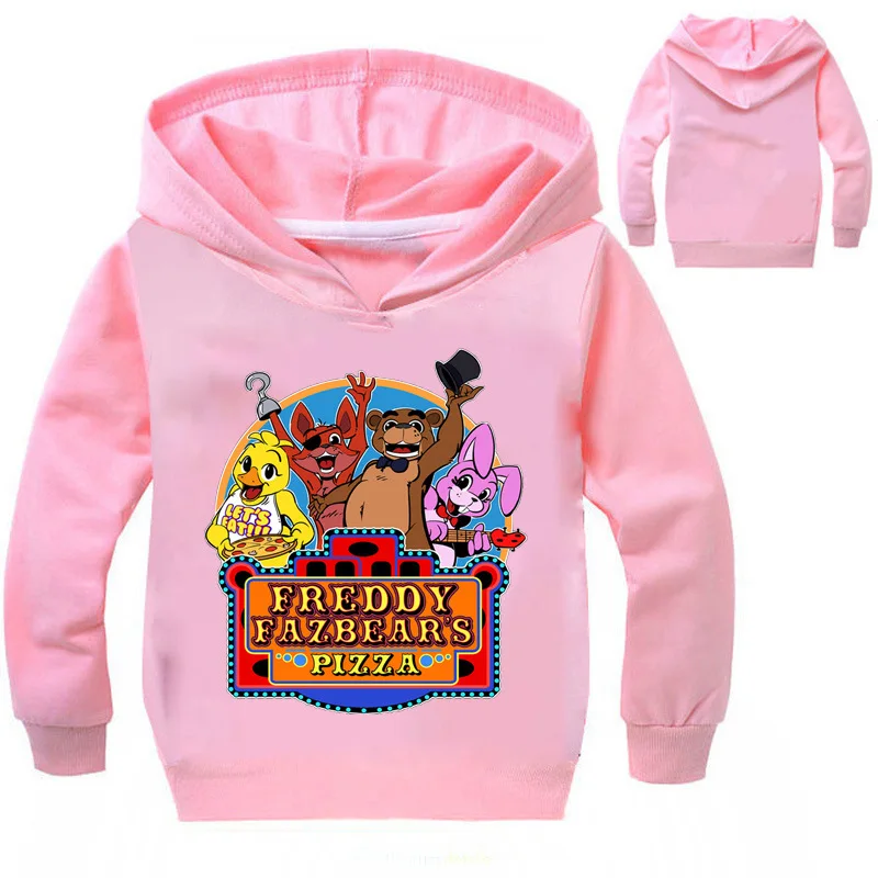 

New Boy Outwear boy Hoodies Five Nights at Freddy's FNaF Children's Sweatshirts For Boys Cartoon Kids Hoodies Boys Tops Costume