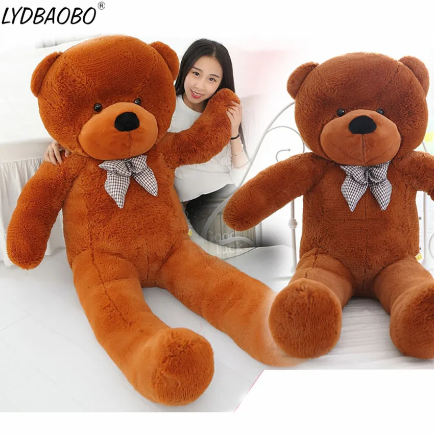 1pc Cheap Pirce 100cm Giant Cute America Teddy Bear Plush Stuffed Bear Birthday Gift Kid