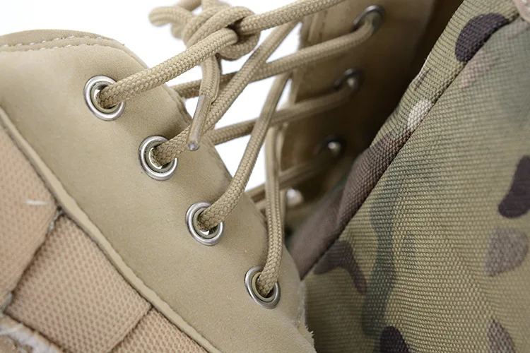 Безопасная рабочая обувь; мужские военные ботинки; сезон осень-зима; водонепроницаемые кожаные армейский ботинки; армейские ботильоны