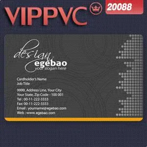 

One faced Pvc white plastic business card template 20088 for name card 0.38mm