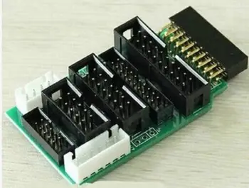 

1pcs Multi function adapter supports JTAG JLINK V9 st-link ulink2 arm V8 stm32