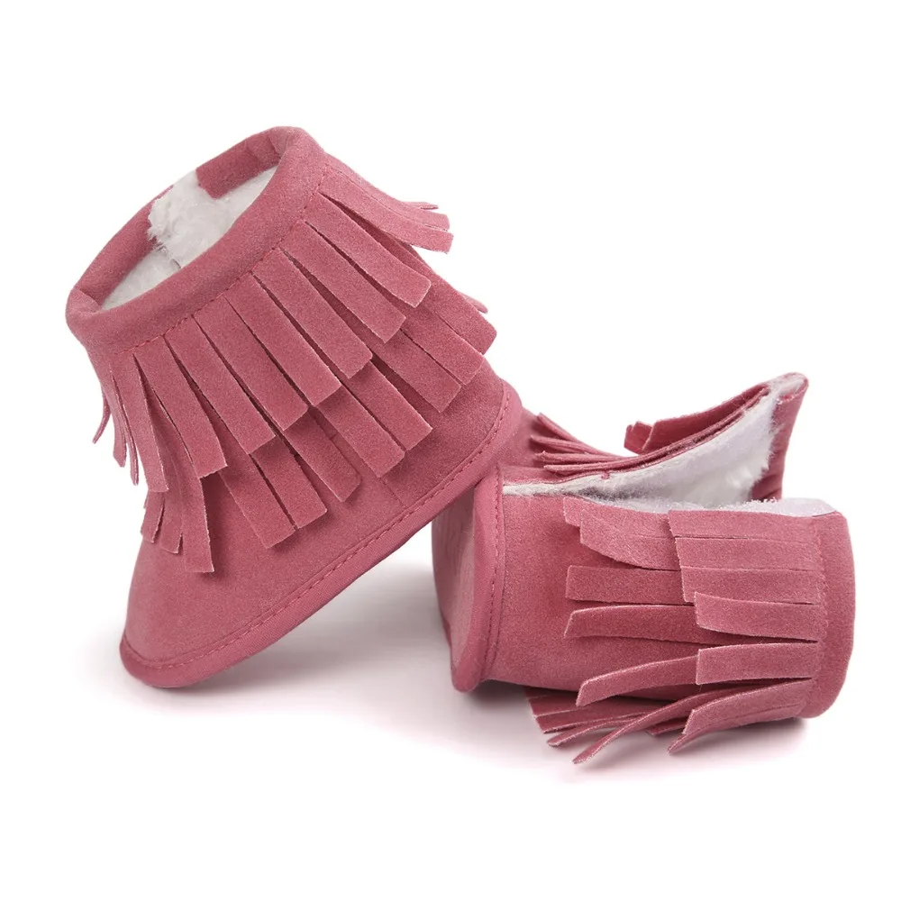 [Bosudhsou]/R-47 для маленьких девочек обувь детская мокасины на меху женская обувь на плоской подошве обувь для младенцев для малышей и детей постарше, теплые ботинки, зимние ботинки для детей Костюмы