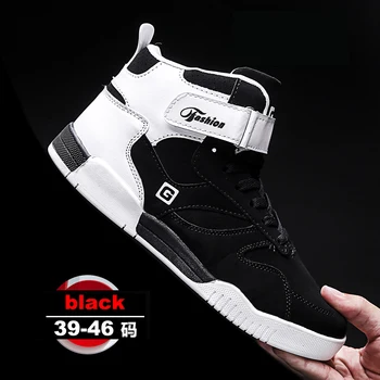 

Man Casual Shoes Hight-Top Fashion Sneakers For Men High Quatily Vulcanize Shoes trend Walking Shoes Brand Zapatillas Hombre