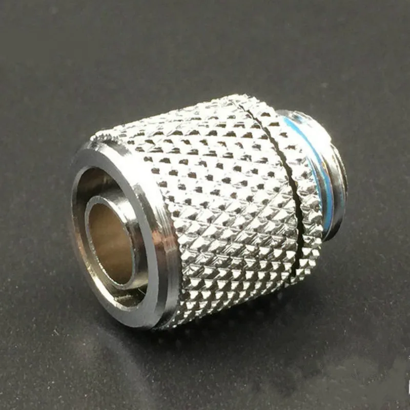 Латунь G1/4 "внешней резьбой для 9,5*12,7mm компьютер водяного охлаждения Системы трубки плоский/острым мягкие трубки разъем
