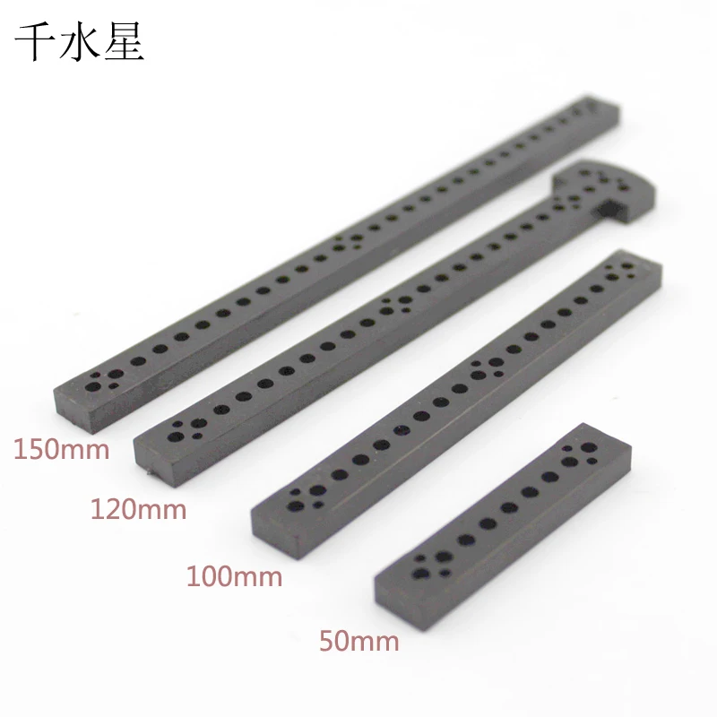 

3mm hole multi-functional flat bar stent toy axle model material diy plastic strip hole