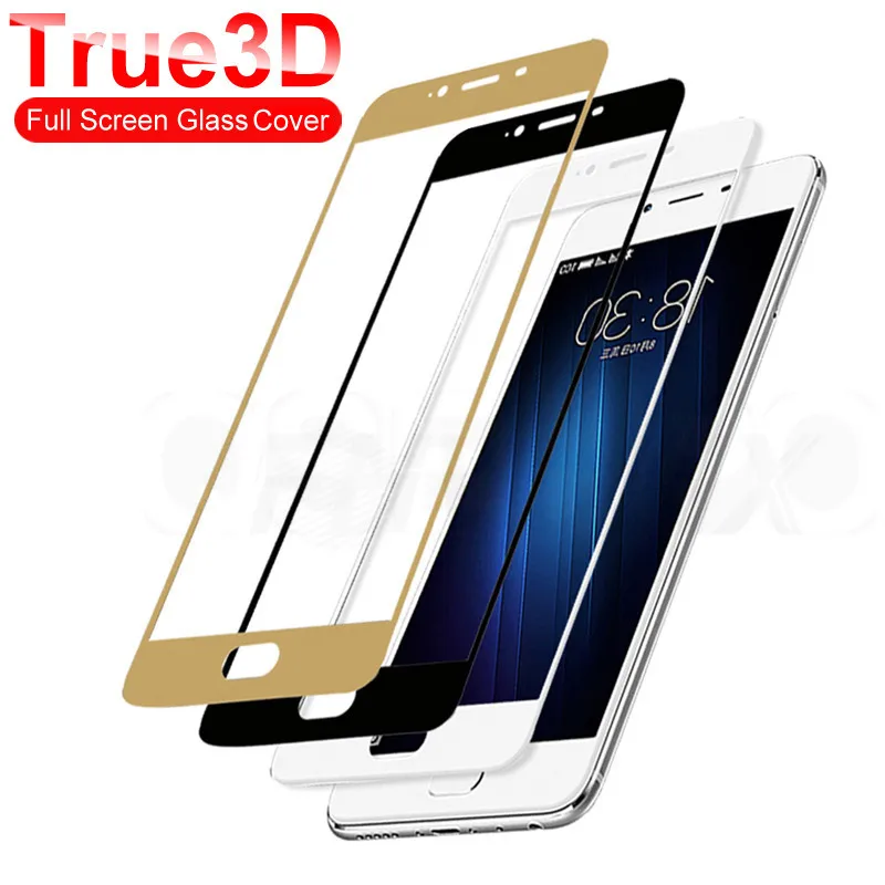 

3D Full Cover Tempered Glass On The For Meizu M3 M3S M5 M5S M6 M6S M3E M5C M6E M3 M5 M6 Note Pro 7 Screen Protective Glass Film